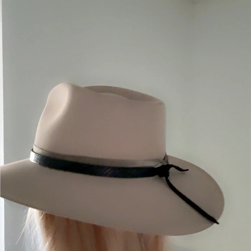 GORGEOUS KEMO SABE STETSON COWGIRL 🤠 HAT! INCLUDES SNAKESKIN HAT BAND! SZ 7 1/8 - Picture 6 of 8